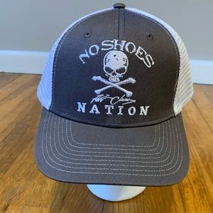 No Shoes Nation by Kenny Chesney gray SnapBack Hat